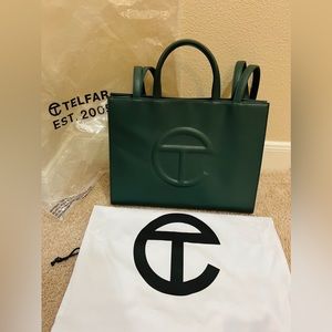 COPY - Telfar Medium Dark Olive Shopping Bag